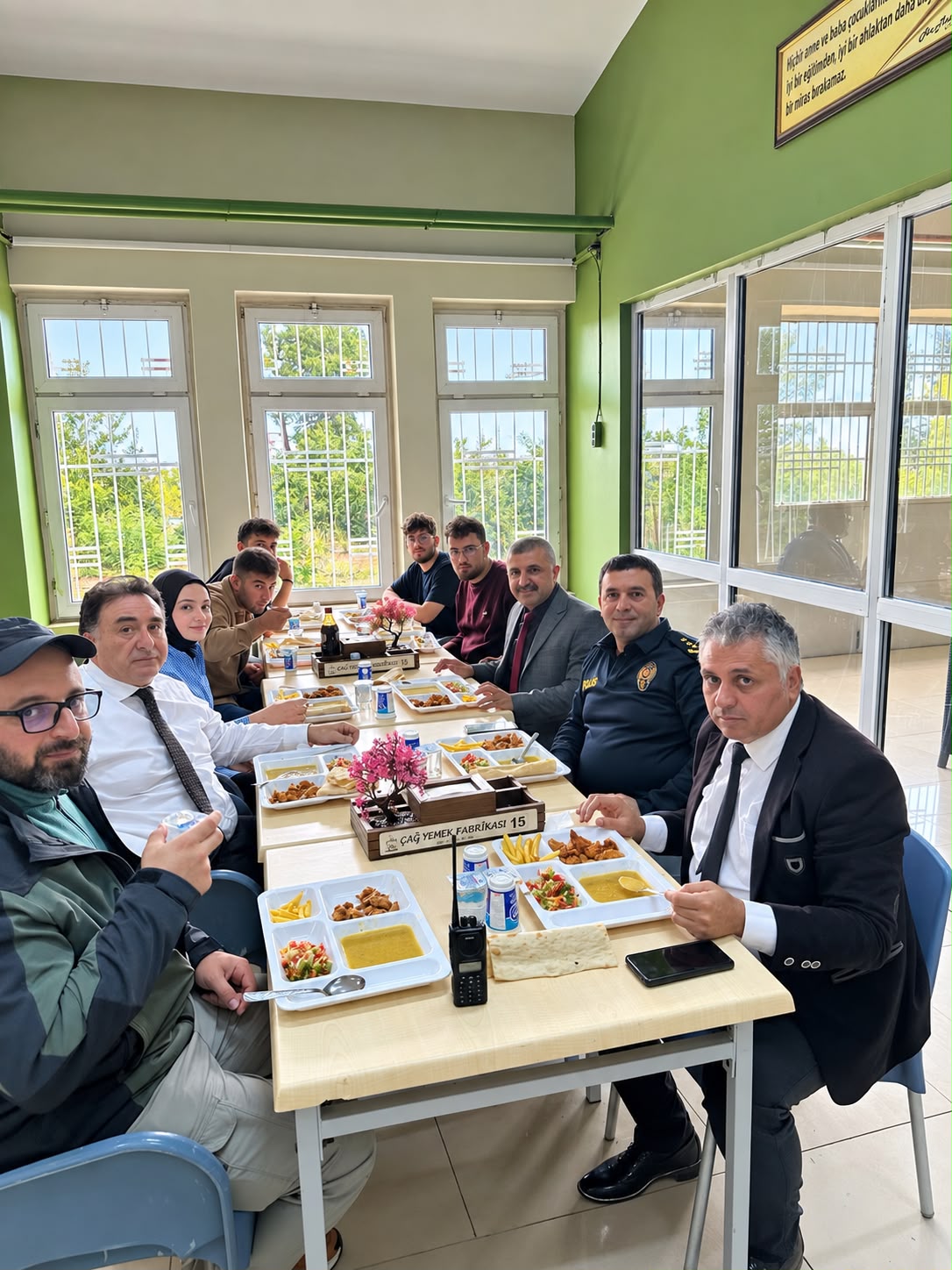 Siverek İlçe Emniyet Müdürü İlker Burak Zeydanlı Fakültemizi Ziyaret Etti